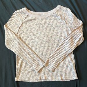 Floral Long Sleeve, Pink